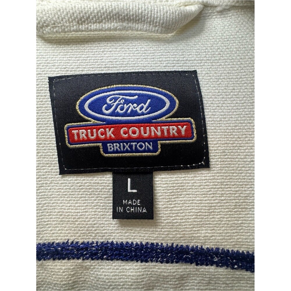 BRIXTON x Ford Number One Mens Garage Jacket - Picture 9 of 9